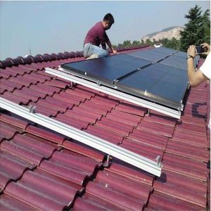 Płyta dachowa do montażu panelowego do montażu na ścianie pv, aluminiowe wsporniki do dachów słonecznych, instalacja solarna