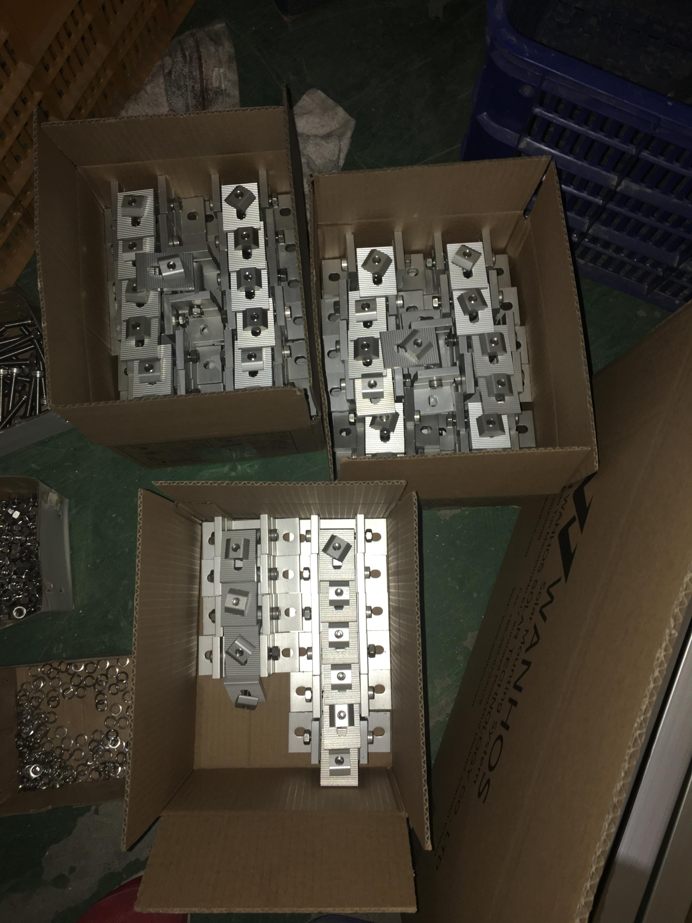 flat roof solar mounting systems with tilt adjustable