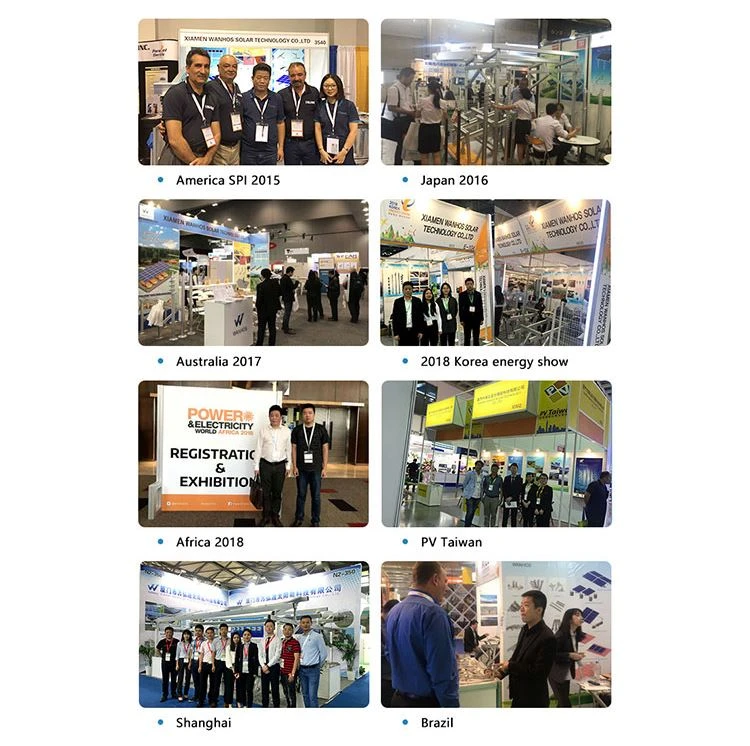 Exhibition of ABS Solar Panel Brackets For Motorhome