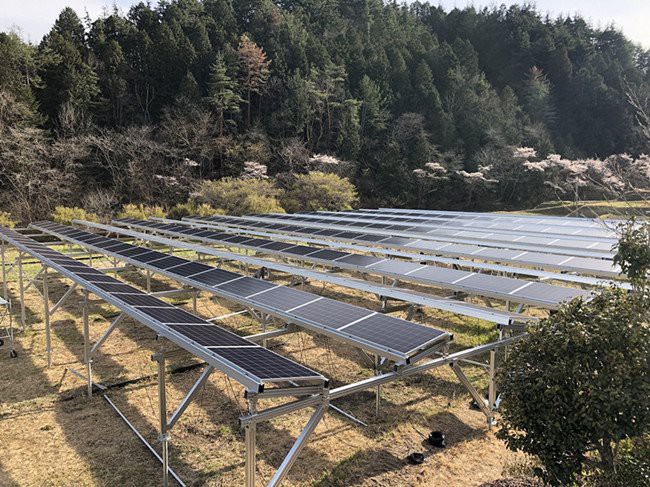 Project Reference of solar farm mounting frame Project Reference of solar farm mounting frame