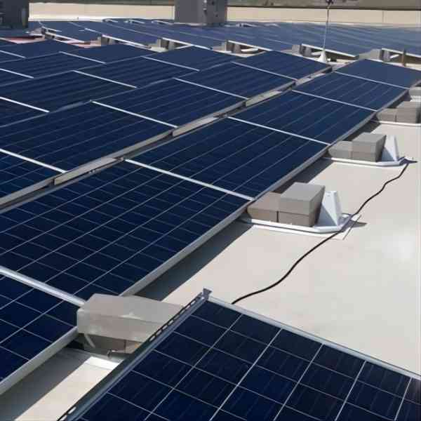 Best Flat Roof Solar Racking Real Scene Best Flat Roof Solar Racking Real Scene