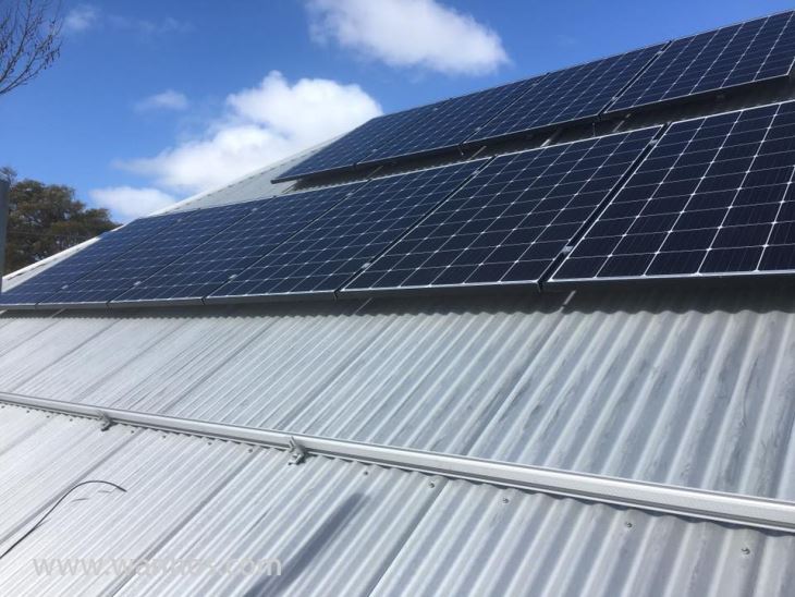Solar Pv Metal Roof Installation Solar Panel Mounting System