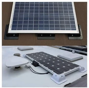 Plastikowe mocowania solarne