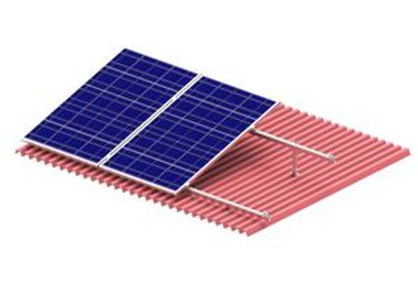 Regulowany zestaw solarny płaski dachowy